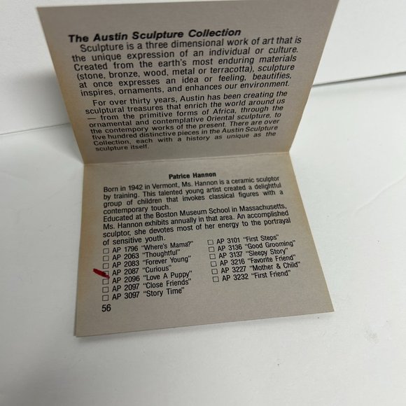 Austin Prod Beagle Dog and Turtle Sculpture 1980 "Curious" By Patrice Hannon - Picture 13 of 13